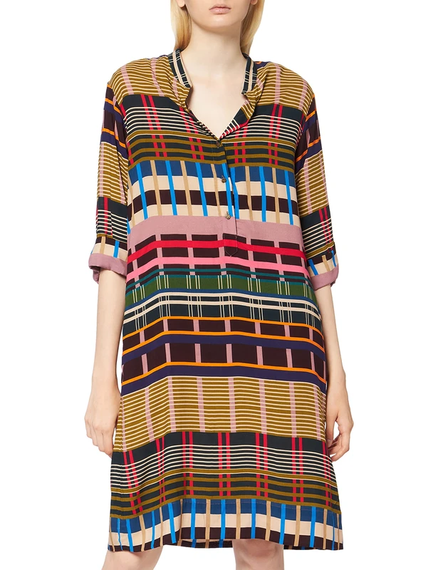 CINQUE Women's Ciedina Dress, Multicolour (Mehrfarbig 75), 6