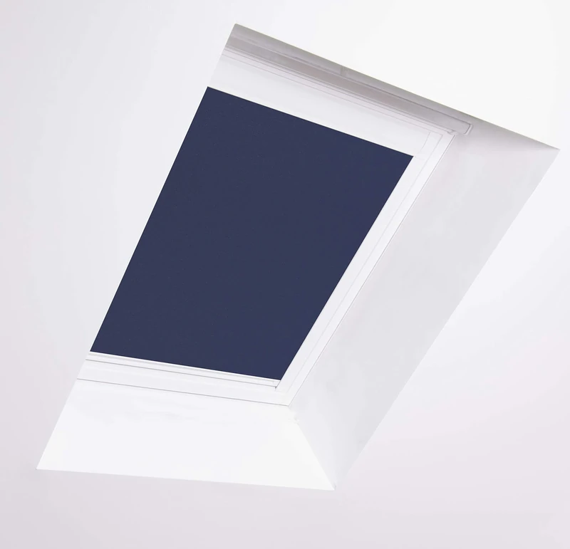 Bloc Skylight Blind for Velux Roof Windows Blockout, Navy, MK04