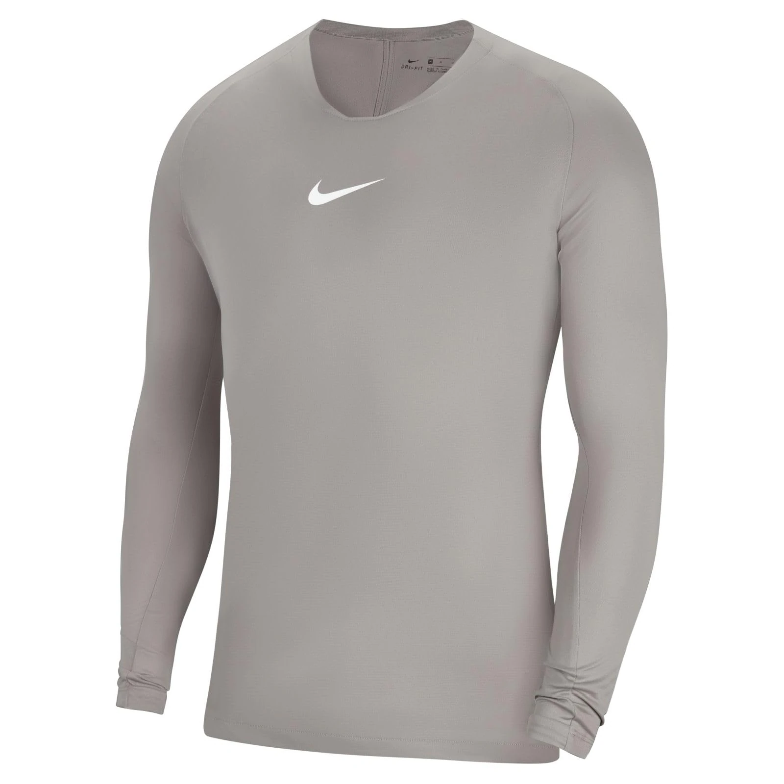 NIKE Men's Maglia Nike Park First Layer Long Sleeved T Shirt, Black Or Grey, S UK