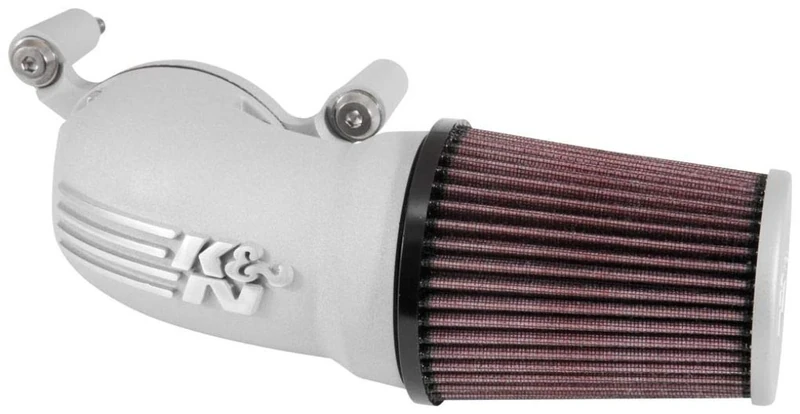 K&N Cold Air Intake Kit High Performance Guaranteed to Increase Horsepower Fits Harley Davidson 2008-2017 (Softail, Heritage, Fat Boy, Breakout, Road King, Other Selected Models) 57-1134S - Image 1