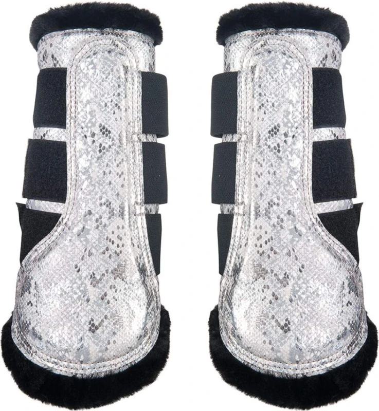 Hkm Hkm 4057052316944 Venezia-9710 Tendon Boots Silver Grey XL