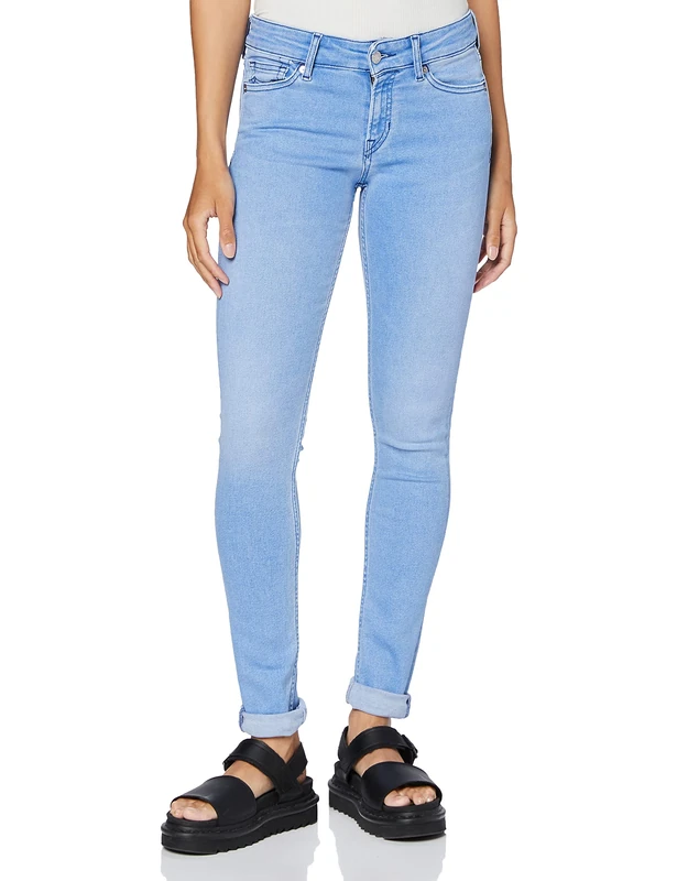 Kings of Indigo Women's Juno Slim Jeans Not Applicable, Blue (Holiday Light Blue 5008), W31/L32 (Manufacturer Size: 31/32)