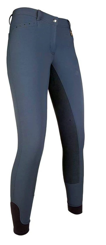 HKM SPORTS EQUIPMENT Unisex Trousers Riding limoni pam Horse 3/4 Alos Trim, Unisex Adult, Trouser, HKM 4057052342417, Graphite, 34 (EU)