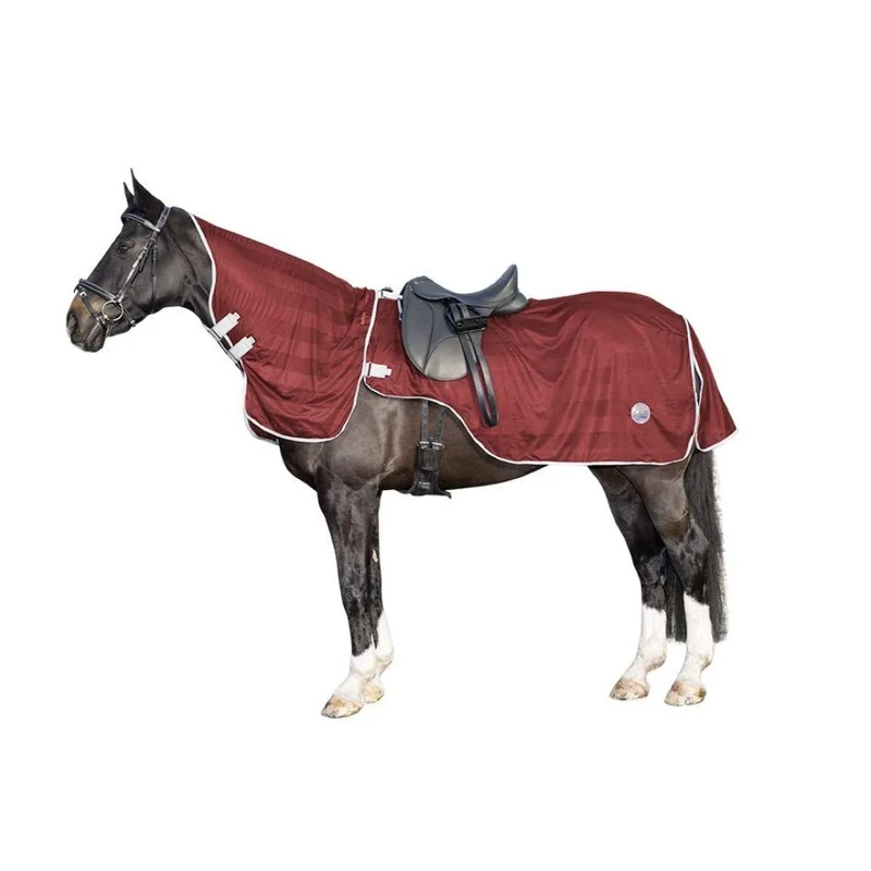 HKM 11338 Fly Riding Blanket 3200 Dark Red 115