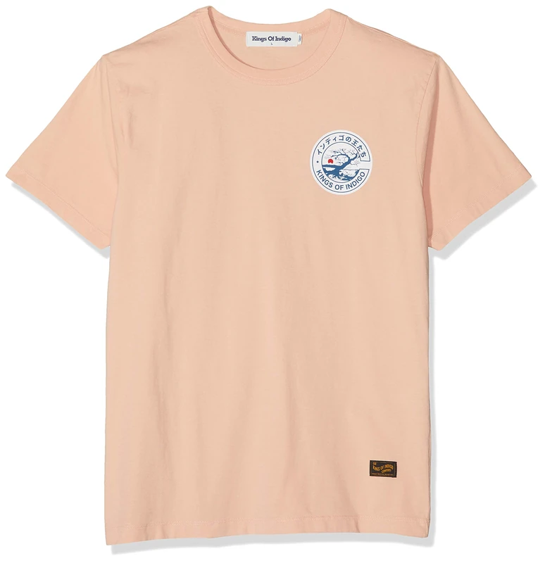 Kings of Indigo Men's Darius T-Shirt, Pink (Dusty Pink 8000), XX-Large