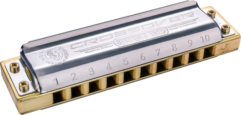Hohner Marine Band Crossover Harmonica Db Major - M2009026X