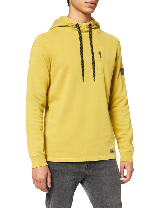 Garcia Men's H91268 Sweatshirt, Yellow (Golden Olive 2911), L - Image 1