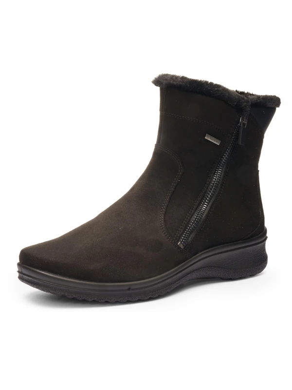 ara Women's München 1248501 Snow Boots, Schwarz, 6.5 UK