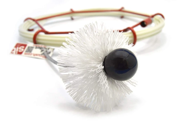 PYRO FEU 862458 Pulipellet Mechanical Cleaner for Stove Pipes 10 m, White