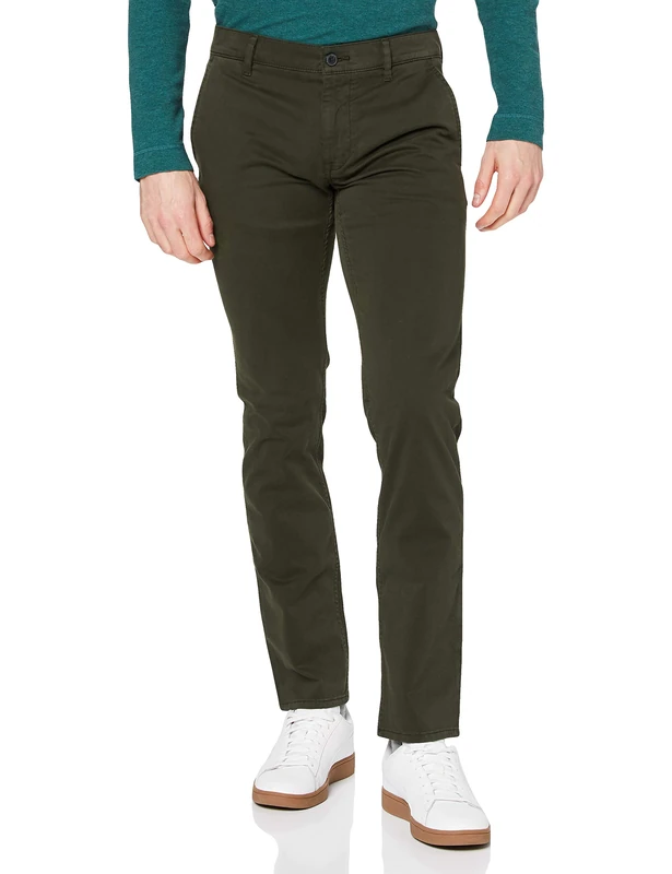 BOSS Men's Schino-Slim Trouser, Green (Open Green 346), W32/L32 (Size: 3232)
