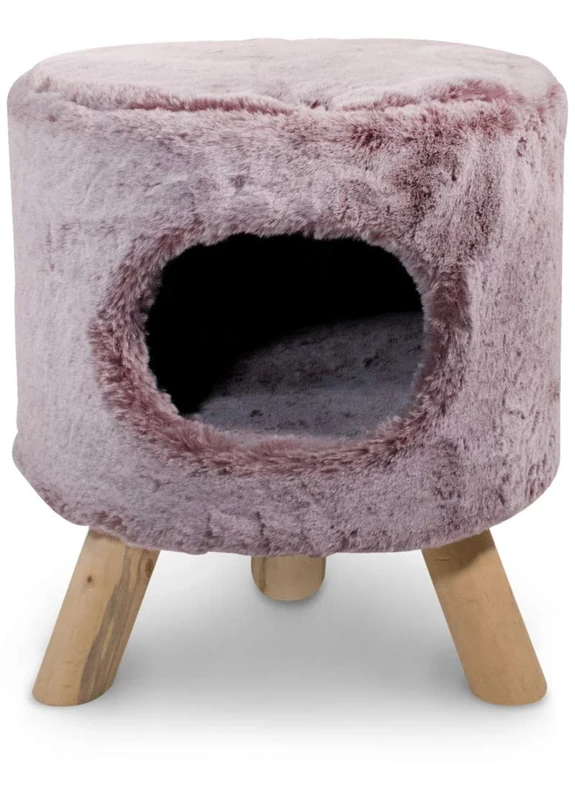 PetRebels Cat tree Kings & Queens Victoria de Luxe 45 ice-brown