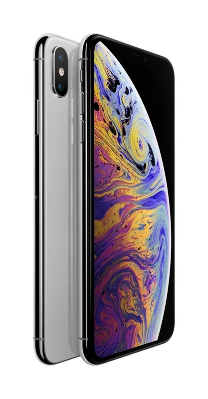Apple iPhone XS Max, 512GB, Silver (Renewed)