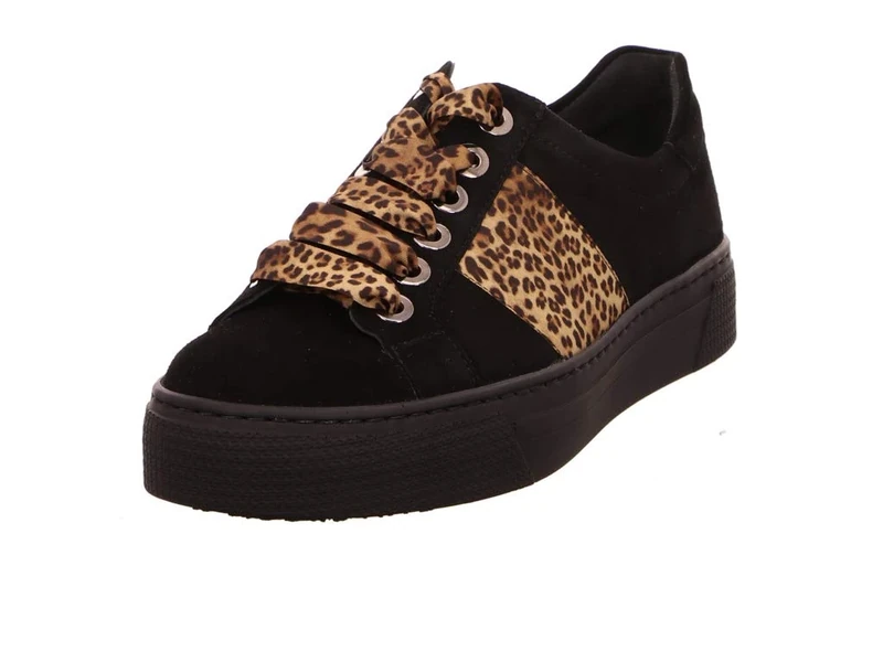 Semler Women's Alexa Low Top Sneakers, Black Schwarz 001, 8 UK