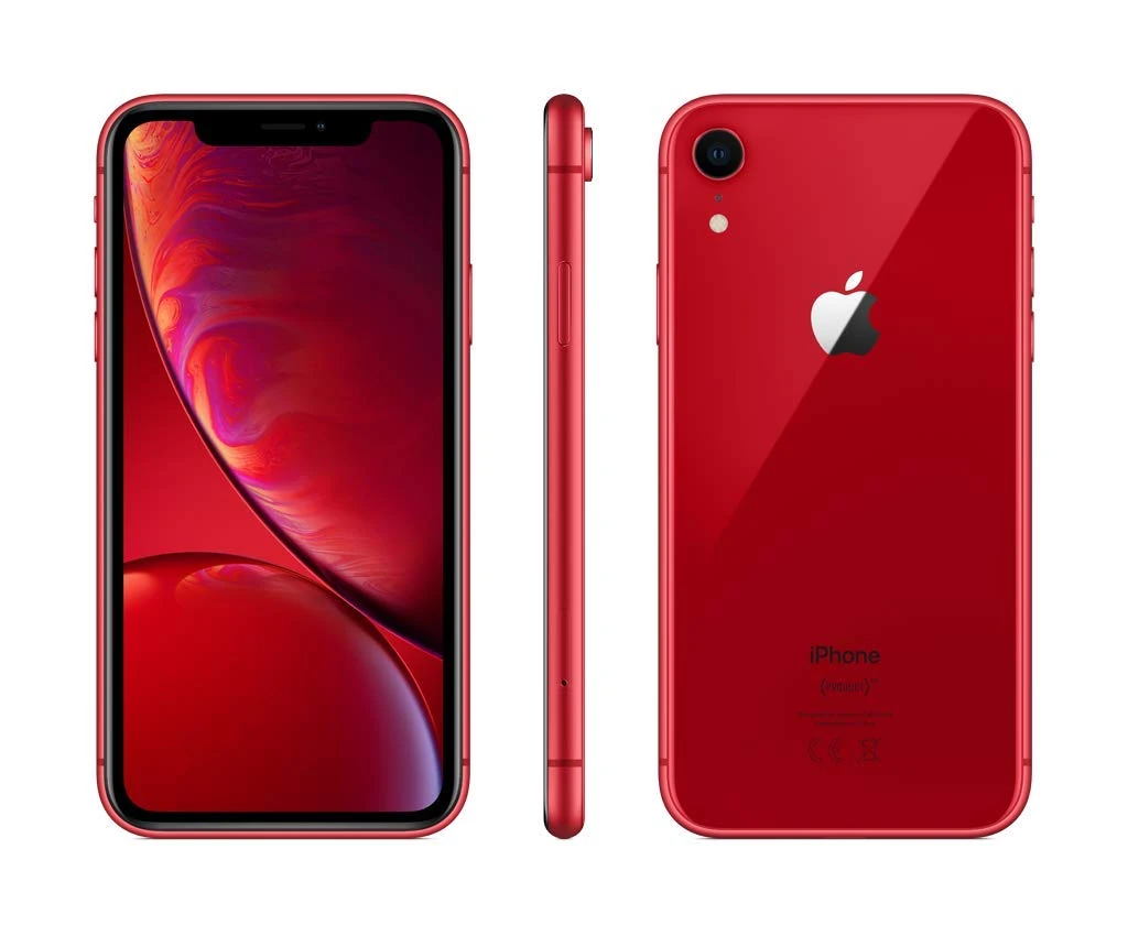 Apple iPhone XR, 64GB, (PRODUCT)RED (Renewed)