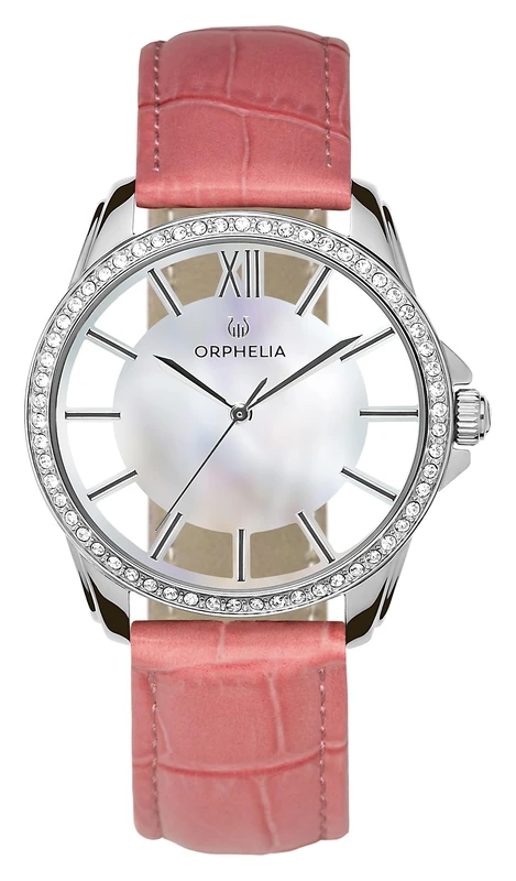 ORPHELIA Womens Quartz Watch, Analogue Classic Display and Leather Strap OR11806 - Image 1
