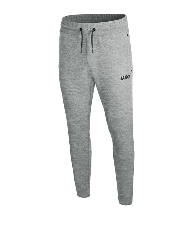 JAKO Women's Premium Basics Jogging Pants, Grey Mixed, 34 (EU)