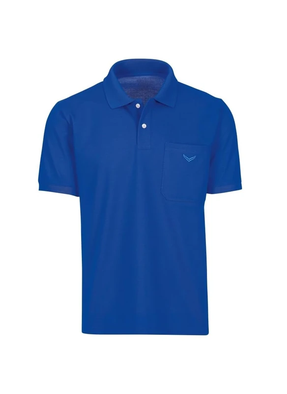 Trigema Men's 627602 Polo Shirt Not Applicable, Blue (Royal 049), Large
