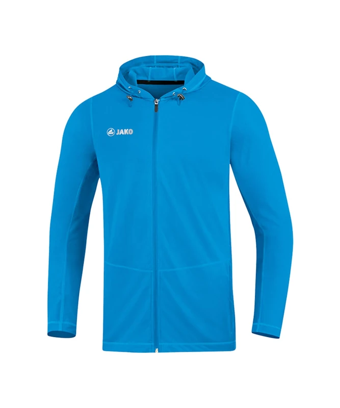 JAKO Men's Run 2.0 Hooded Jacket, mens, Hooded jacket, 6875, blue, XXX-Large
