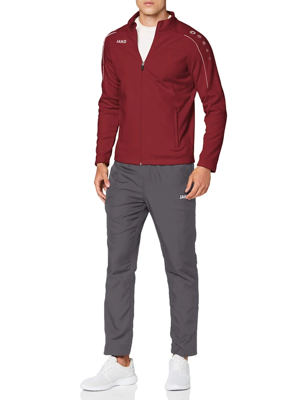 JAKO Classico M9550 Men's Tracksuit Maroon M