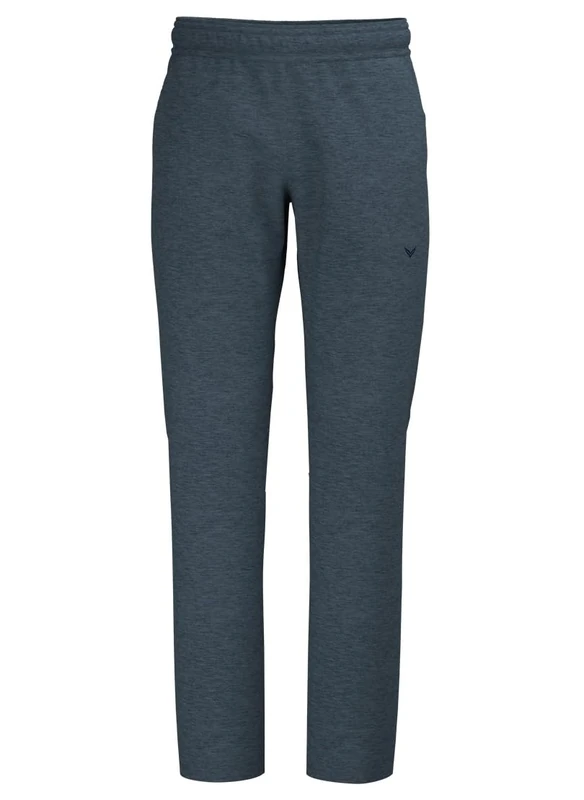 Trigema Women's 537091 Sports Trousers Not Applicable, Blue (Jeans-Melange 643), 26 (Manufacturer Size: XX-Large)