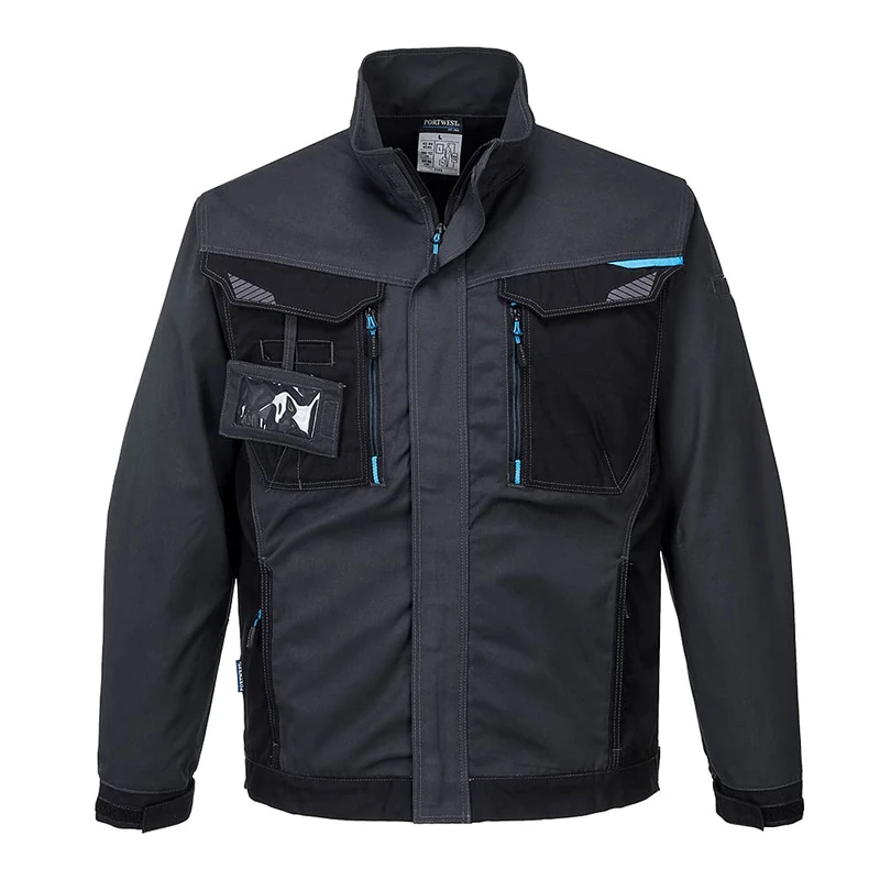 Portwest WX3 Work Jacket, Size: XXL, Colour: Metal Grey, T703MGRXXL