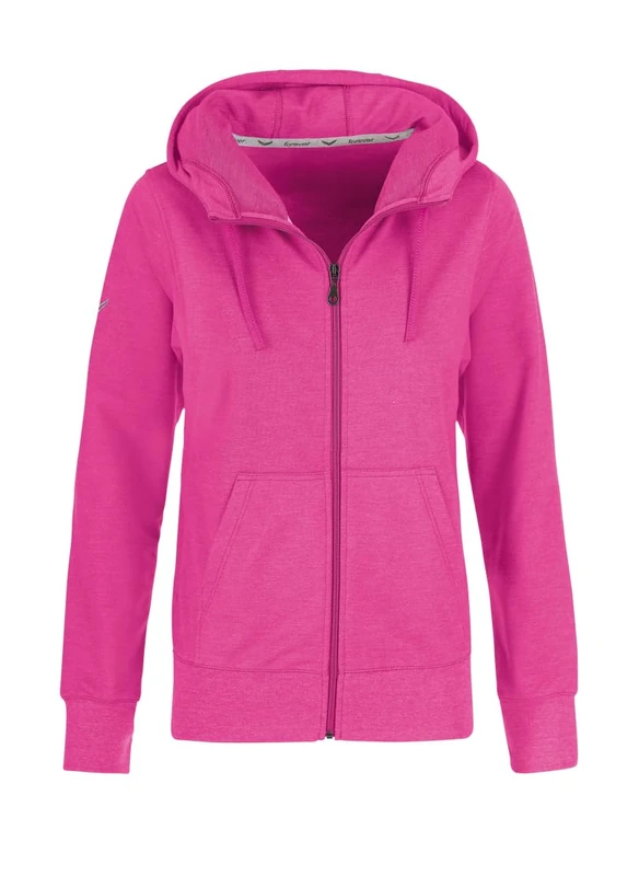 Trigema Women's 577907 Sweat Jacket, Purple (Hibiskusblüte-Melange 338), X-Small