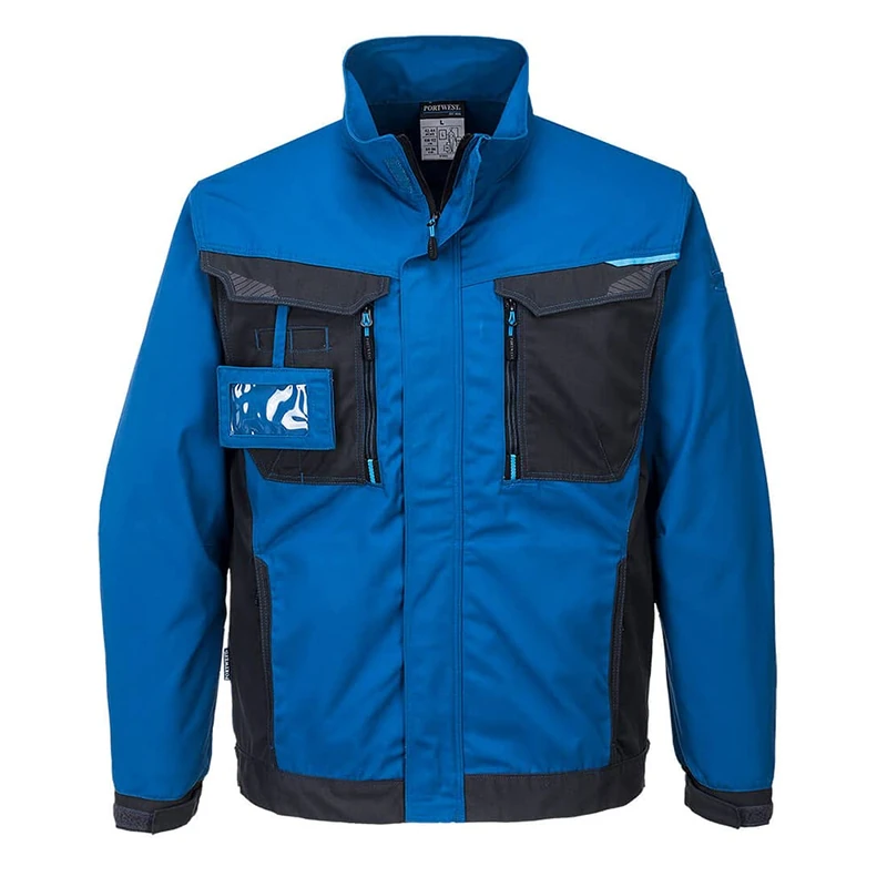 Portwest WX3 Work Jacket, Size: XL, Colour: Persian Blue, T703PBRXL
