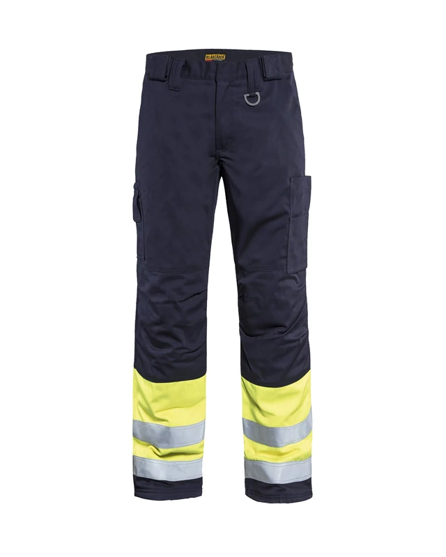 Multinorm Winter Trousers Navy/Yellow D96