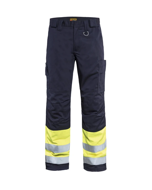 Multinorm Winter Trousers Navy/Yellow C64
