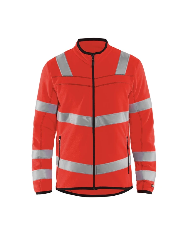 Blaklader 49411010 High Viscose Microfibre Jacket Red High Visor, Size XXL