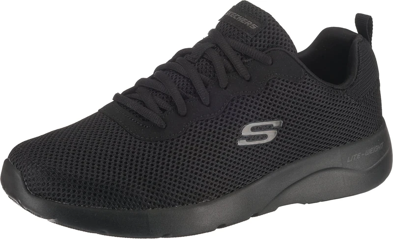 Skechers Men's Dynamight 2.0- Rayhill Trainers - Black - 12 UK