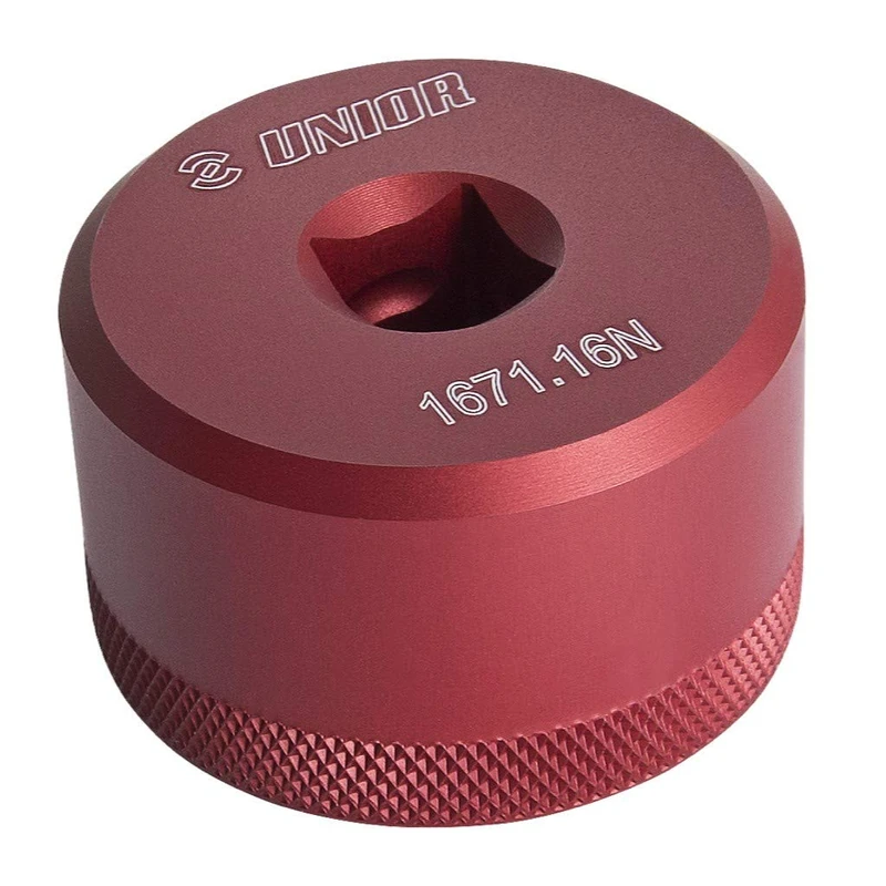 UNIOR Bottom Bracket Socket 16 Notch - Red