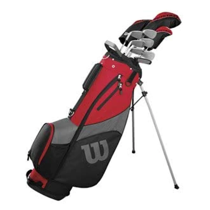 Wilson Pro Staff-SGI 1,3,5,6-S,P,B,GR/Golf/Black/Red Irons, Women, Multicolor (Multicolor), One Size