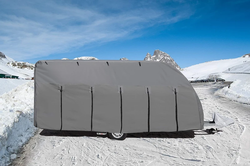 Aequator Protective Tarpaulin for Caravans, 400-450 cm