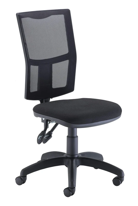 Office Hippo High Back Mesh Desk Chair, Ergonomic Home & Office Chair With Height Adjustable Seat & Lumbar Support For Extra Comfort, Computer Chair For Daily Use - Black