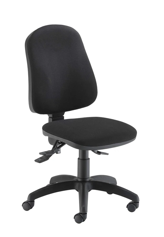 Office Hippo High Back Desk Chair, Ergonomic Office Chair For Home & Office With Height Adjustable Seat & Backrest, Lumbar Support For Extra Comfort, Computer Chair - Black