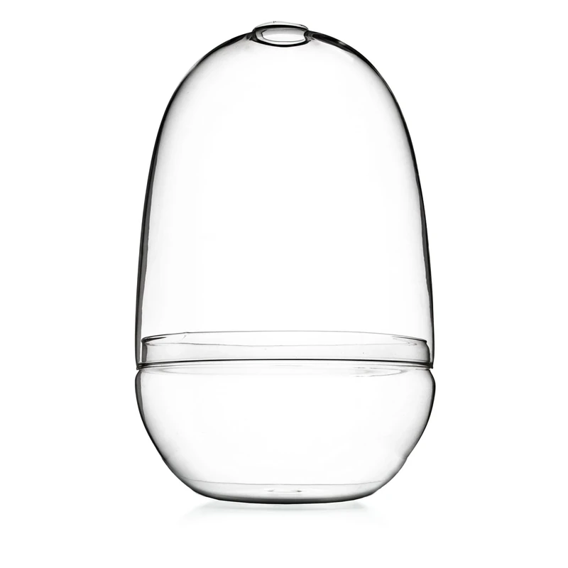 Bloomingville Large Clear Glass Terrarium