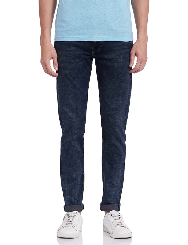 Pepe Jeans Men's Finsbury Skinny Jeans, Black (Blue Black Wiser Wash Denim Wx7), W31/L34