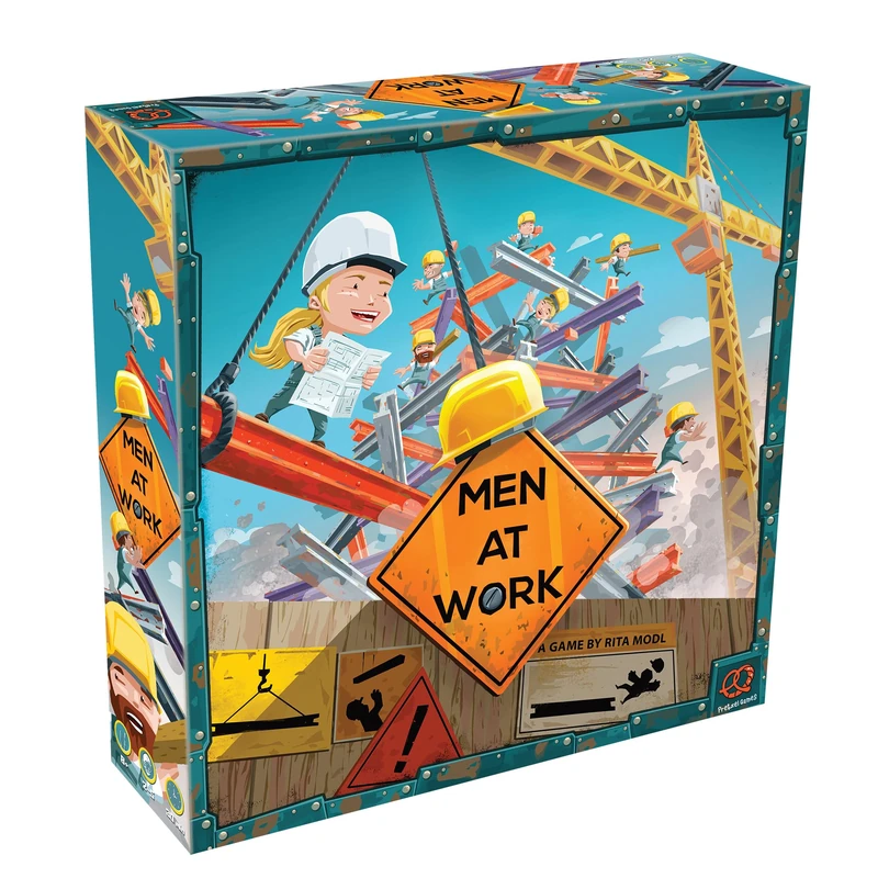 Pretzel Games | Men at Work | Family Game | Ages 8+ | 30-45 Minutes Playing Time - Image 1