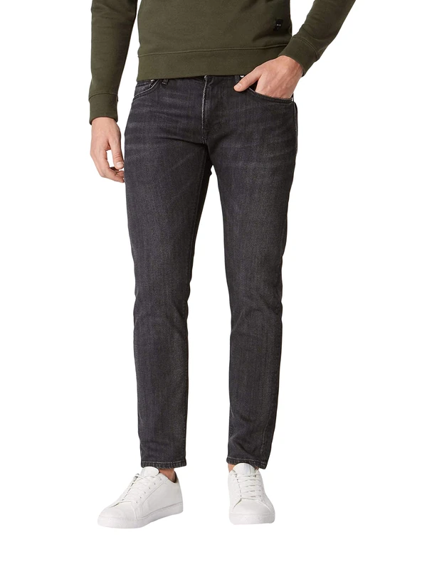 Pepe Jeans Men's Stanley Straight Jeans, Black (Black Used Wiser Wash Denim Wx8), W31/L34