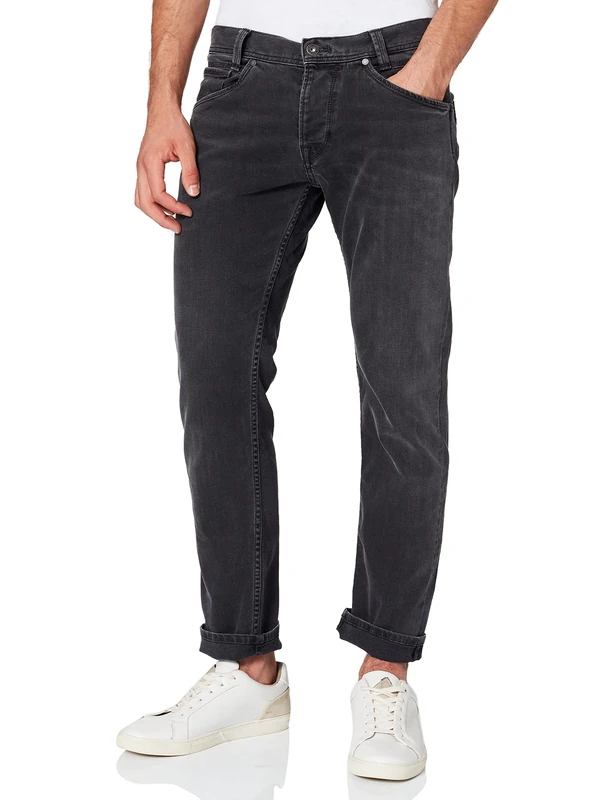 Pepe Jeans Men's Spike Jeans, Blue (Wiser Wash Destroy Denim Ww3), 33W 32L UK