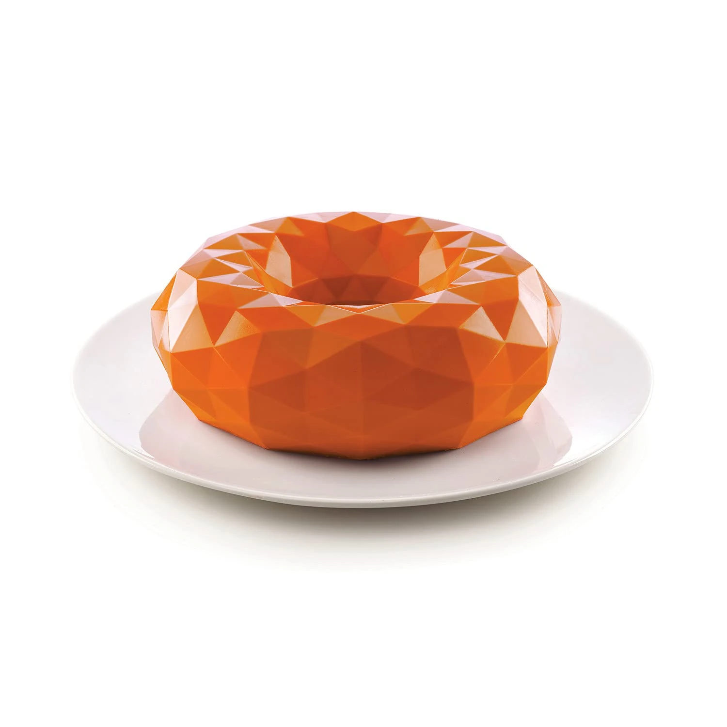 silikomart | Silicone Cake Mould Modern Gioia, Non-Stick, Pack of 1 Cake Mould, 3D Design, Ø 210 h 70 mm, Volume 1660 ml, Made in Italy