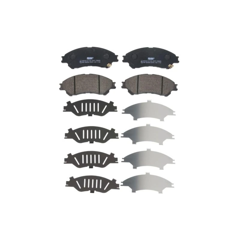 FERODO BRAKE PADS | FDB4884 | FRONT | FOR SUZUKI CIAZ 2015- | OE-MATCHING QUALITY | ECO-FRICTION FUSE+ TECHNOLOGY