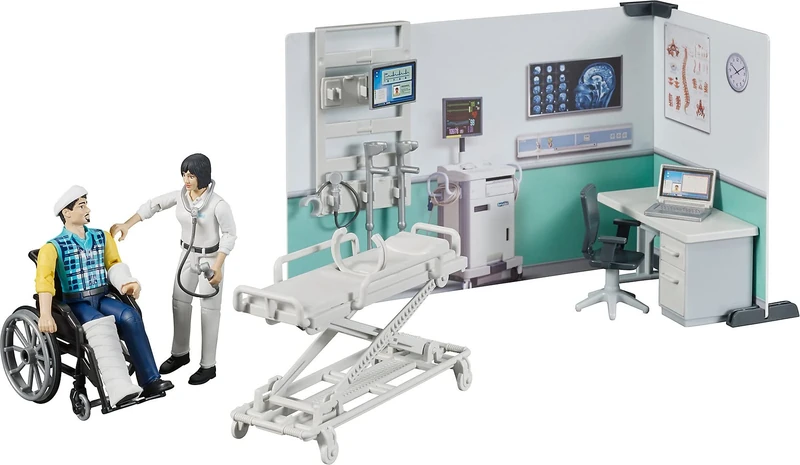 Bruder Hospital Station Play Set