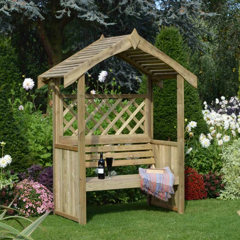 Rowlinson Salisbury Wooden Arbour