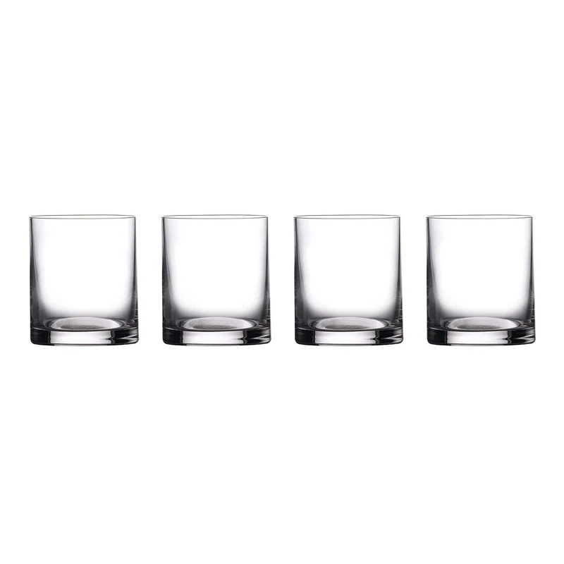 Waterford Marquis Moments 40033803 Double Old Fashioned Tumbler Set of 4, 390ml, Crystal