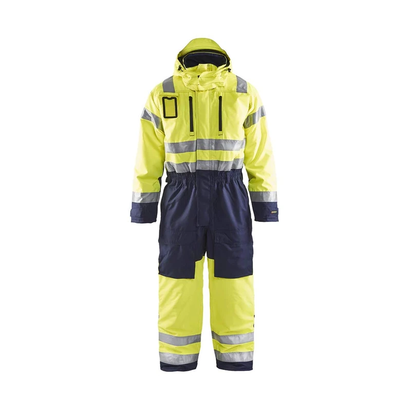 Blakläder 676319773389D112 Winter Overall, High Vis Yellow/Navy, Size D112
