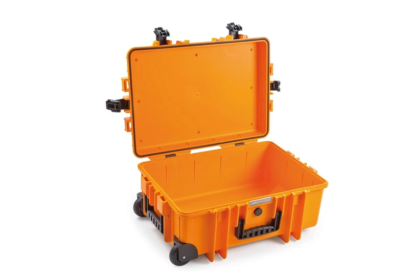 B&W International GmbH B&W Outdoor Case Type 6700 Empty Hard Case IP67 Empty Waterproof Inner Dimensions 53.5 x 36 x 22.5 cm Orange