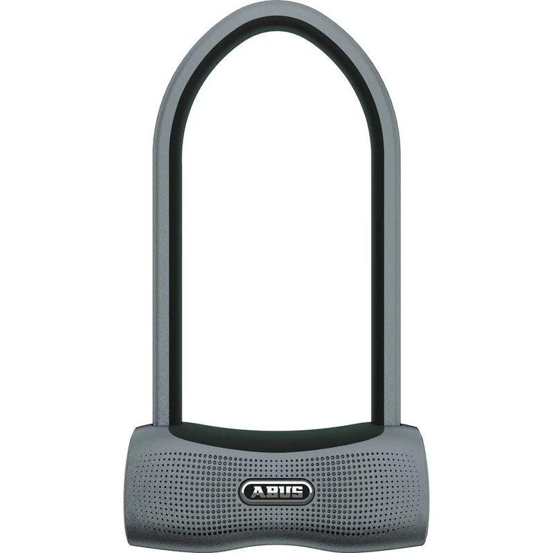ABUS U-lock 770A SmartX + USKF holder - Smart bike lock with Bluetooth and alarm - Operation via app - security level 15