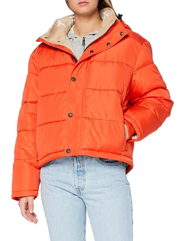 Kings of Indigo Women's Zhenga Jacket, Orange (Burnt Orange 7801), X-Small